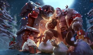 This is the Avatar Image for the [RU] Braum League of Legends Браум AI Voice and Text to Speech Generator